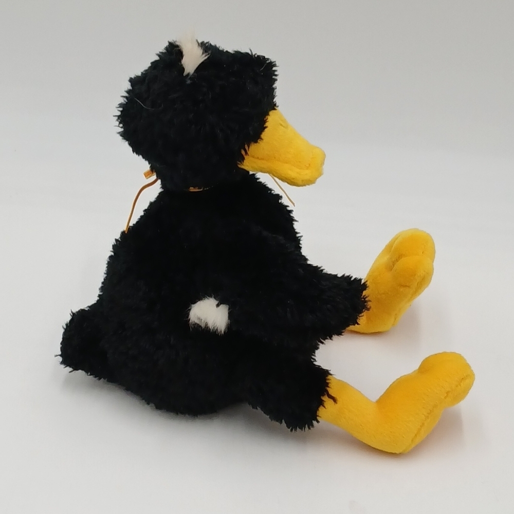 GUND Dunkln 5261 Black Sitting Duck Plush Duckling Toy RARE